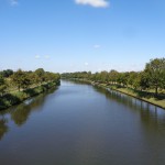 Broeierdpad fiets en voetbrug over het Twentekanaal 27-08-2014 11.55 