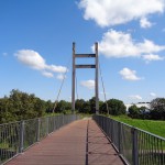 Broeierdpad fiets en voetbrug over het Twentekanaal 27-08-2014 11.55 
