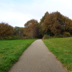 Fietspad achter wesselerbrinkpark 11-11-2014 13.44 